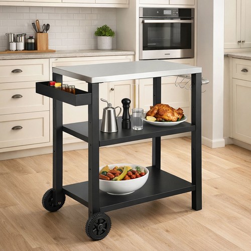 Grillwagen tragbarer - grillwagen,