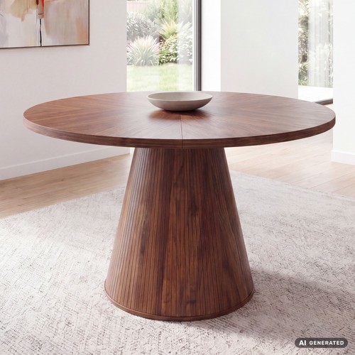 Esszimmertisch 120cm walnuss - 120cm,