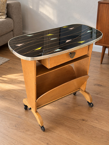 Vintage servierwagen 50er 60er - vintage,