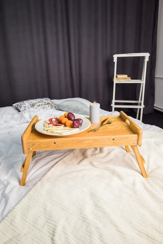 Frühstückstablett eiche - frühstückstablett,