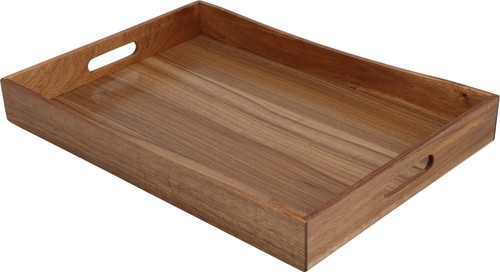 Serviertablett holztablett - serviertablett,